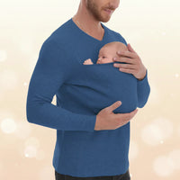 Thumbnail for Kangaroo Pocket Shirt – Comodo e pratico – T-shirt con marsupio per uomo