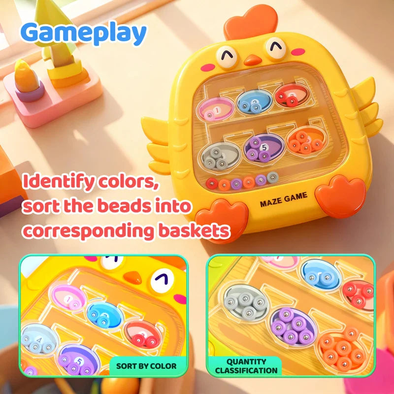 Color Number Maze – Pratico da portare in giro – Labirinto magnetico