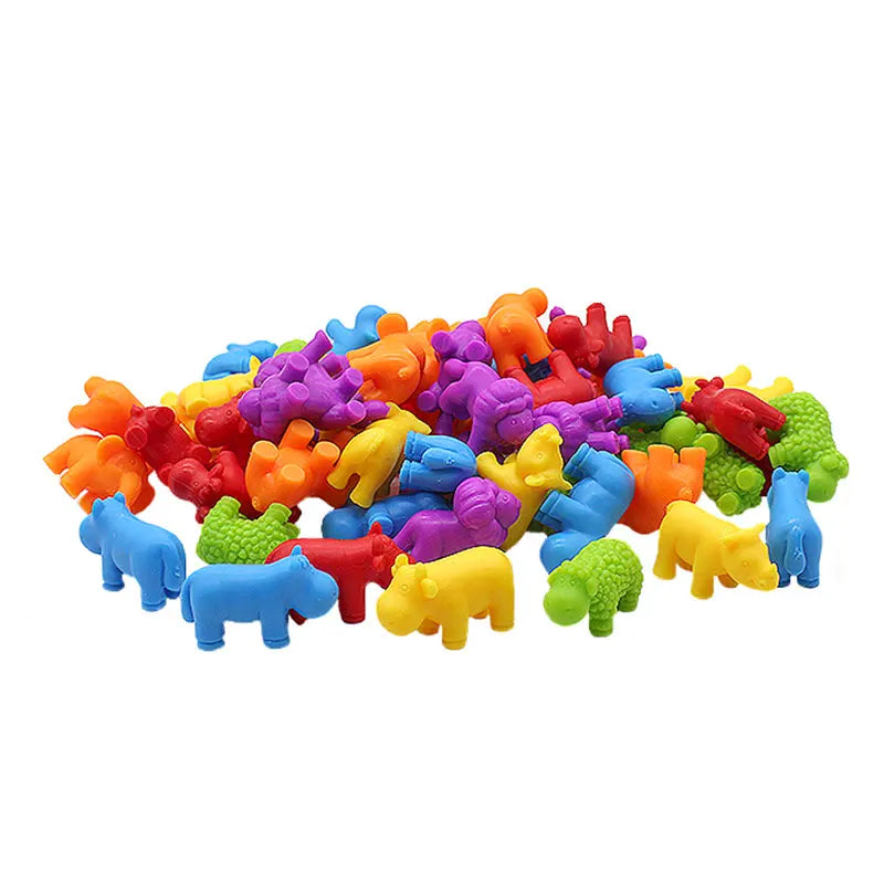 Rainbow Teddy Bears Toys™ - Educativo e creativo - Orsetti contatori arcobaleno
