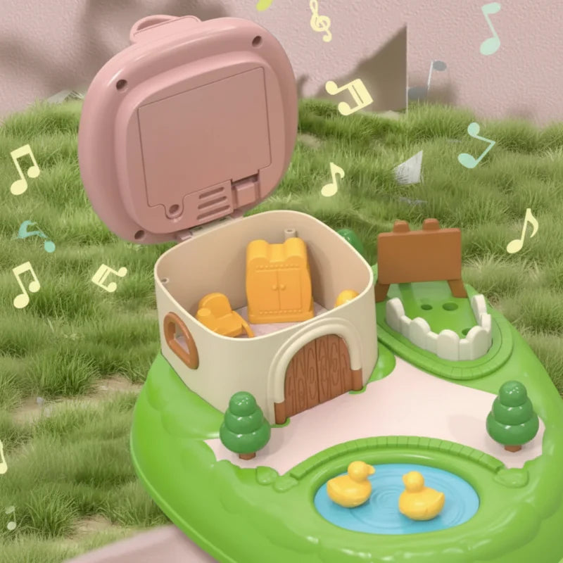 Magnetic Princess Castle – Creativo e magico – Set da gioco con casa delle bambole magnetica