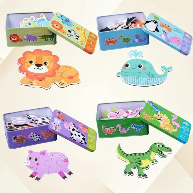 BrainBox – Imparare e giocare – Puzzle 3D in legno