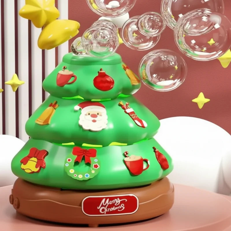 BubbleTree – Magico e giocoso – Albero di Natale con musica e bolle di sapone