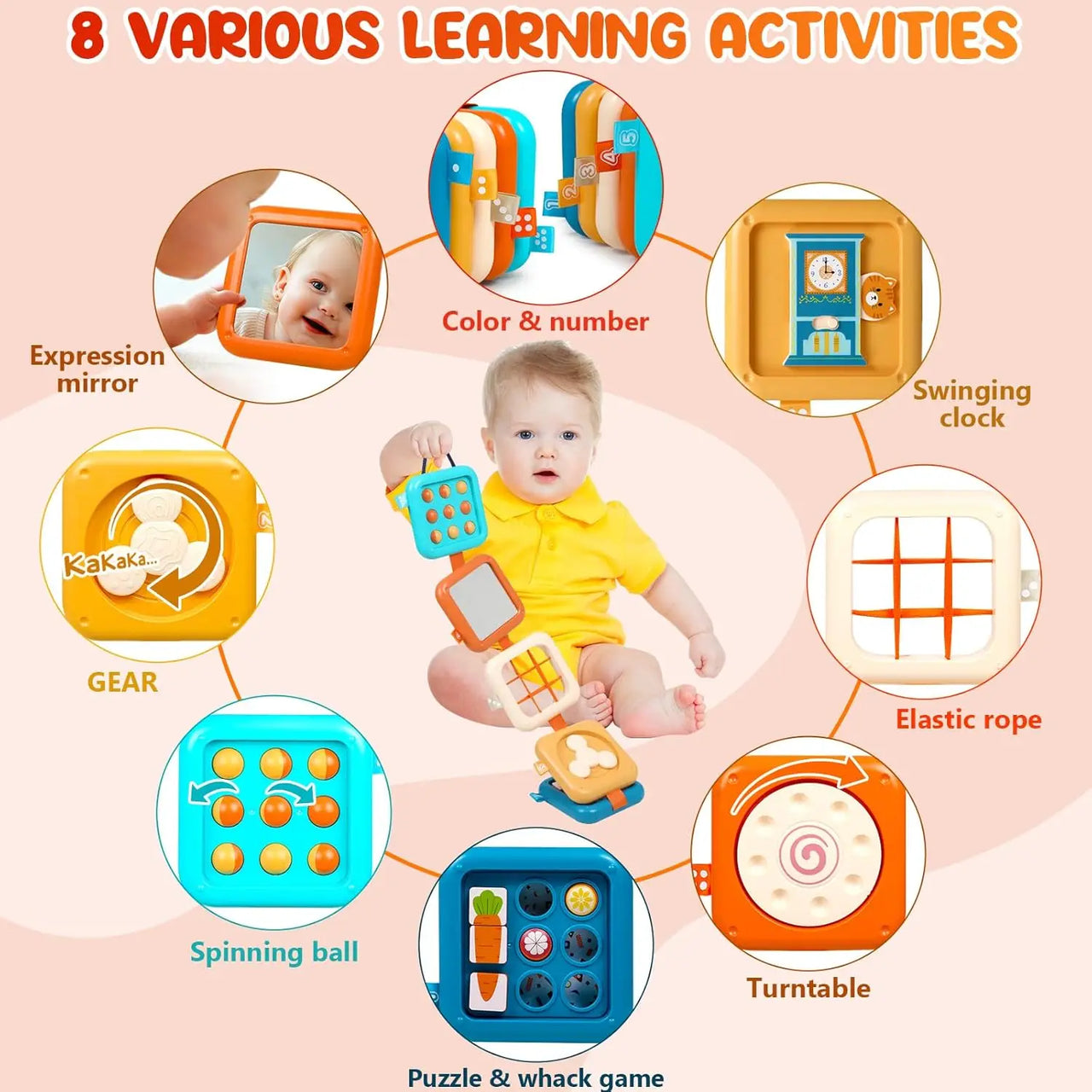 MiniAdventures – Creativo ed educativo – Tavola da gioco per bambini in viaggio