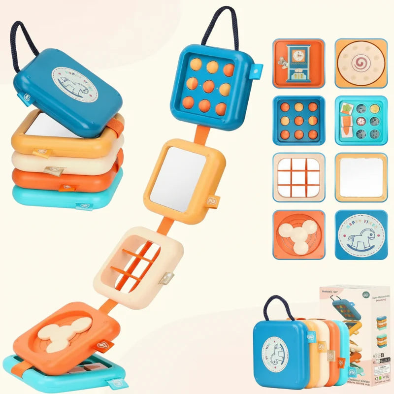 MiniAdventures – Creativo ed educativo – Tavola da gioco per bambini in viaggio