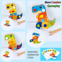 Thumbnail for Dino Screwdriver Board™ - Gira ed esplora - Giocattolo sensoriale