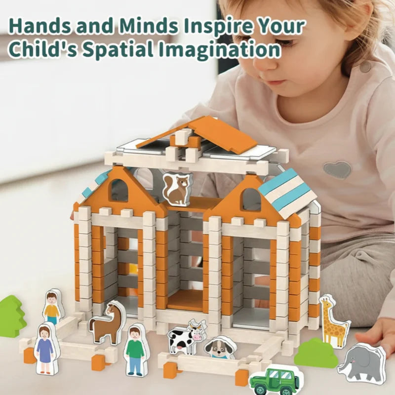 LittleBuilder – Creativo ed educativo – Set di costruzione