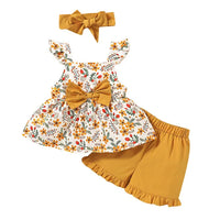 Thumbnail for Mini Fashion™ - Abbigliamento per bambini - Set estivo 3 pezzi da bambina
