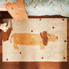 Little Haven™ - Morbido e confortevole - Tappeto con stampa bassotto
