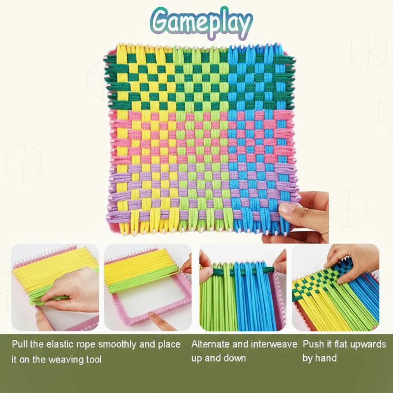 ColorLoop – Semplice e divertente – Set fai da te per tessere per bambini