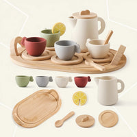 Thumbnail for Woods – Divertente e interattivo – Set da tè in legno per bambini