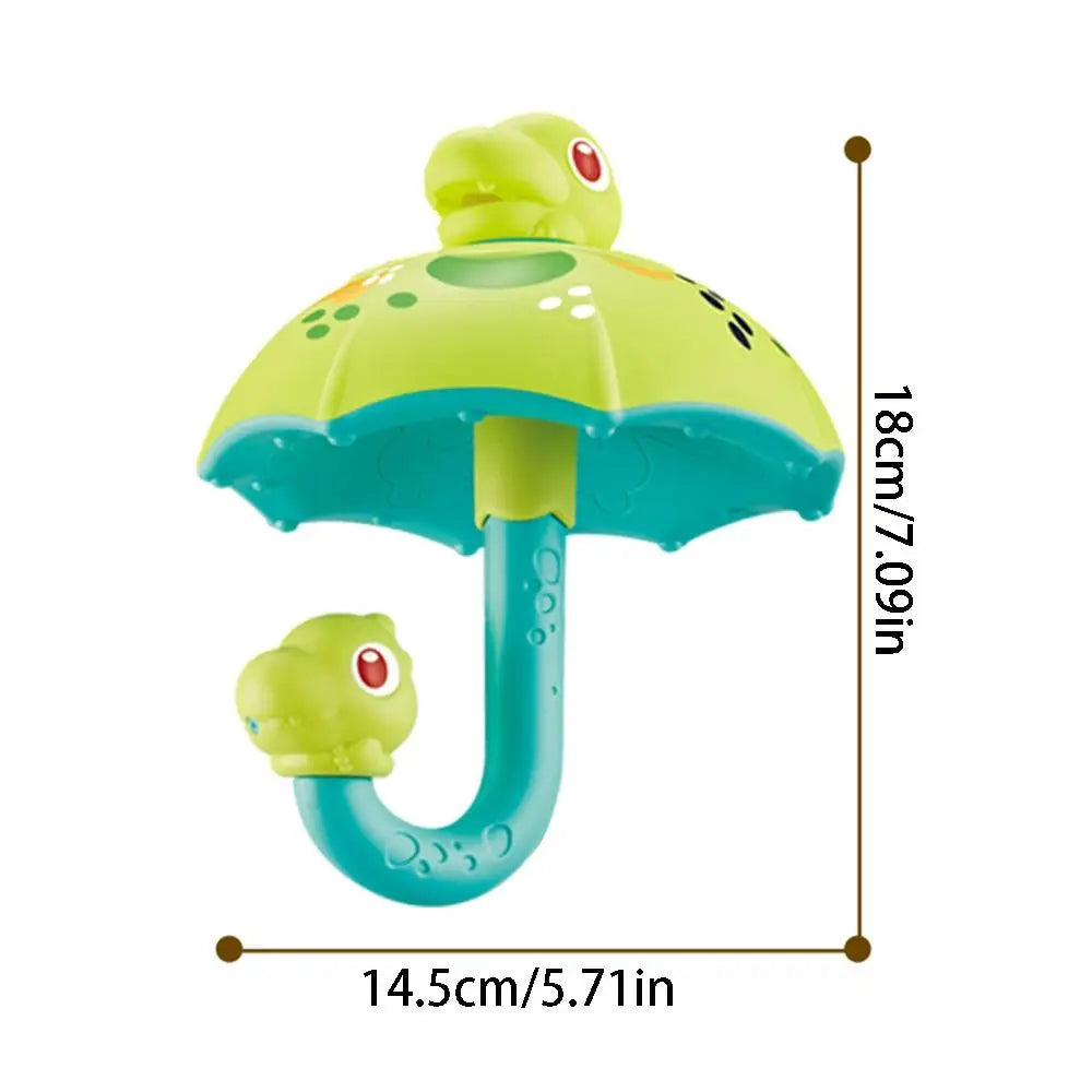 Dino Shower Spin™ – Divertimento con spruzzi e risate – Ombrello da bagno