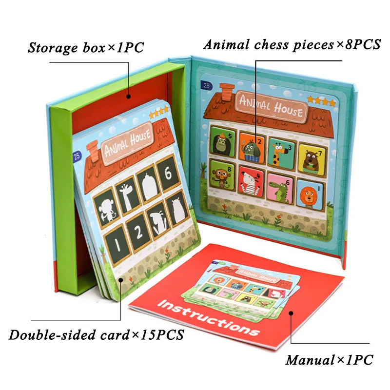Montessori Memory Match Game™ - Educativo e creativo - Gioco di memoria