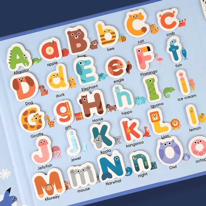 BusyBrain – Imparare parole inglesi e fare calcoli – Alfabeto e numeri Libro di puzzle