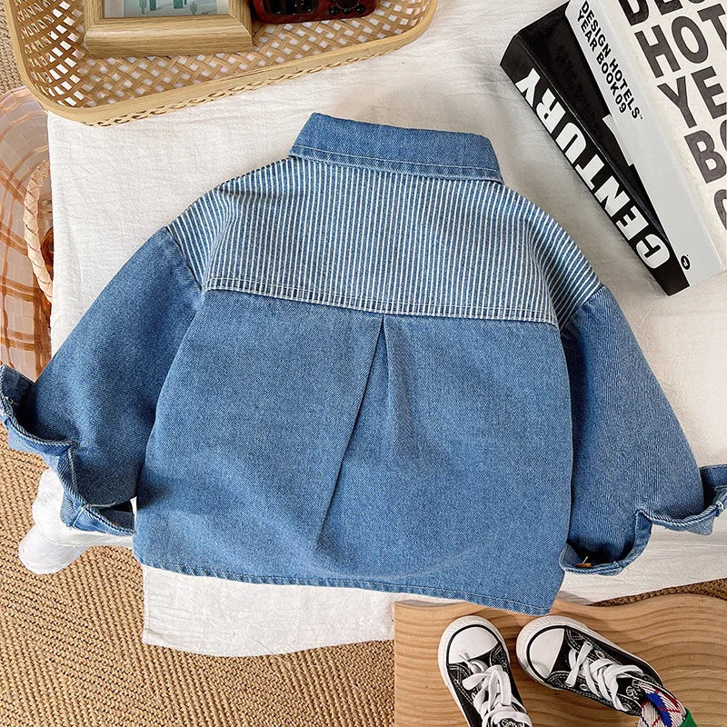 DenimStar – Elegante e resistente – Giacca di jeans per ragazzi