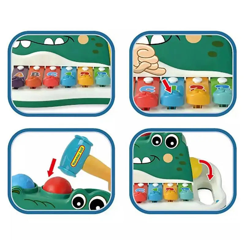 GatorBeats – Musicale e divertente – Martello xilofono giocattolo