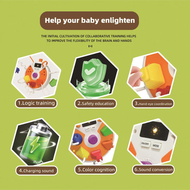 Light Up Busy Board – Motricità e sviluppo – Bacheca delle attività