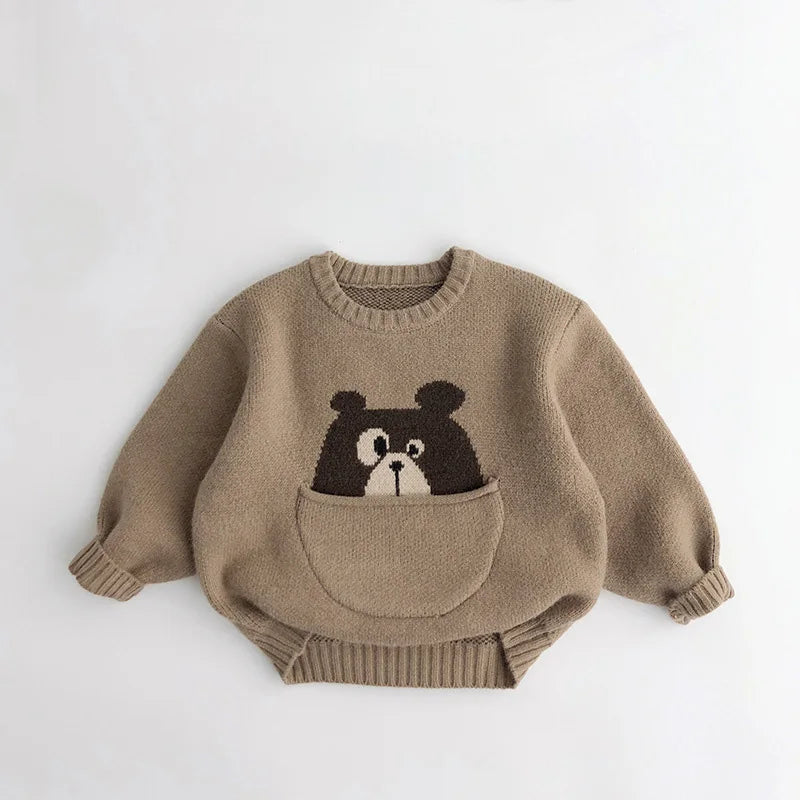 Mini Fashion™ - Fantasia animale con marsupio - Maglione per bambini