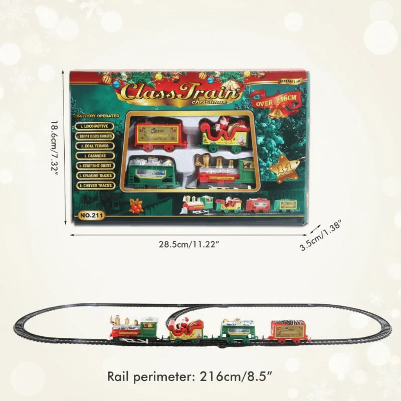XmasTrain – Festoso e divertente – Set di trenini elettrici per Natale