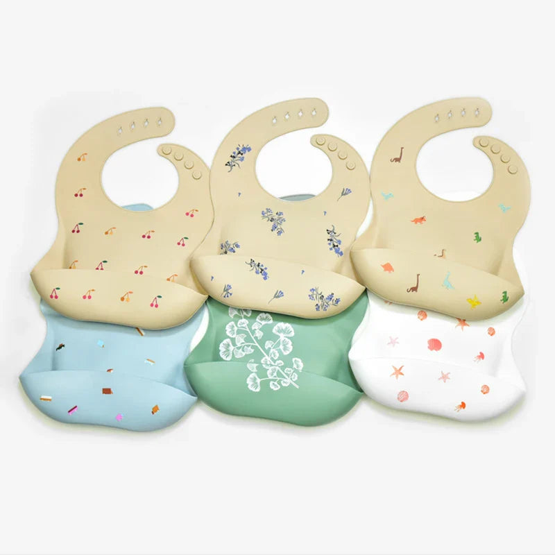 Silicone Bib - Impermeabile e alla moda - Bavaglino in silicone