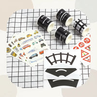 Thumbnail for KidoTape – Colorato e pratico – Set di nastri adesivi per segnaletica stradale
