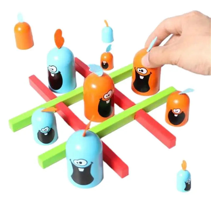 12 Pezzi Tic Tac Toe Gioco Tris Bambini Mini Feltro Nove 12 Pezzi Tic Tac Toe Gioco Tris Bambini Mini Feltro Nove