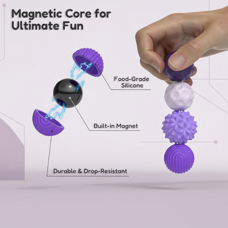 MagniFun – Rilassante e divertente – Palline magnetiche in silicone