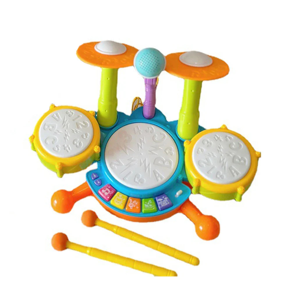 Kids Drumset™ - Stimolare l'amore per la musica - Batteria giocattolo