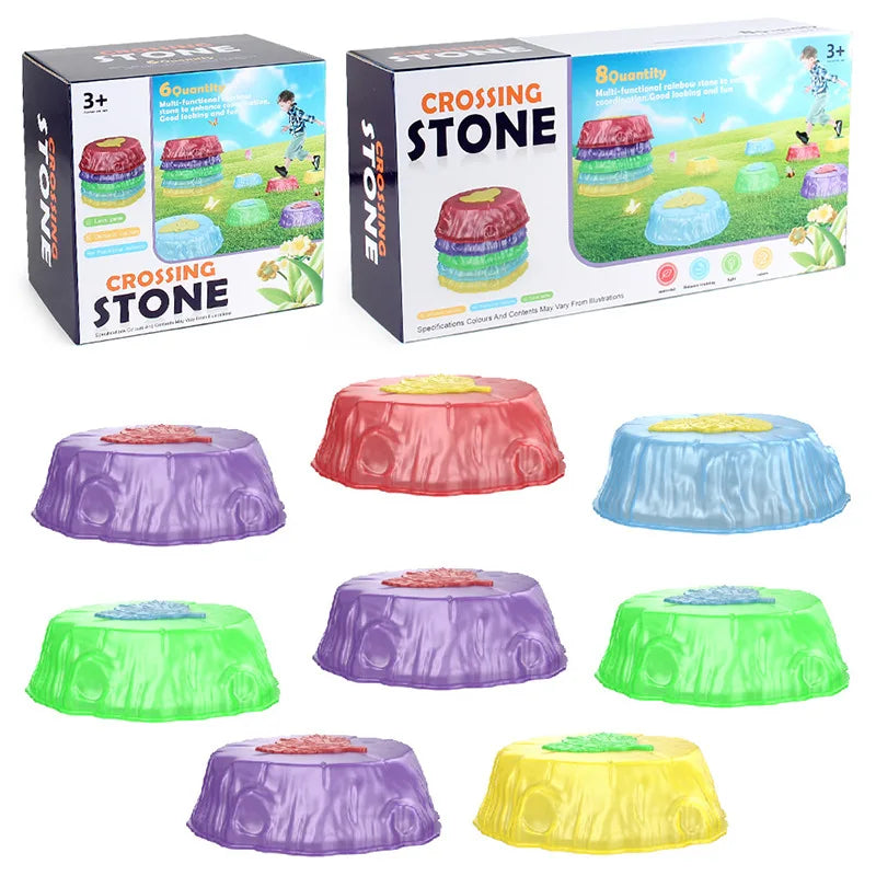 Crossing Stones™ - Salto ed equilibrio - Pietre di equilibrio luminose