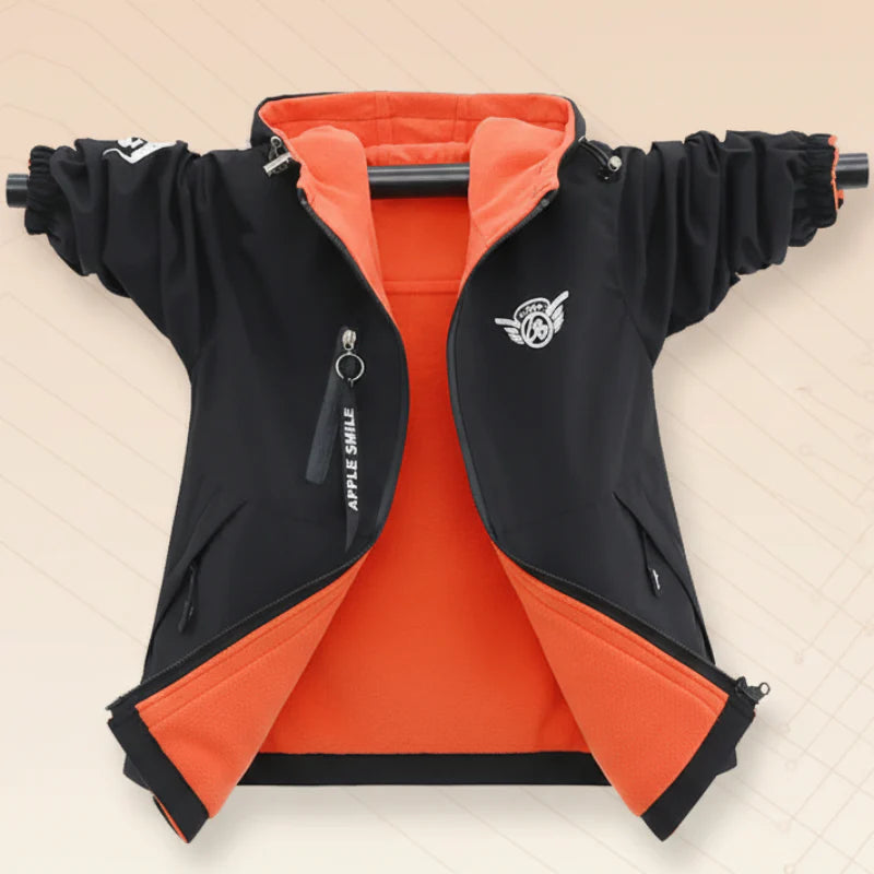 Reversible Kids Jacket – Impermeabile e antivento – Giacca leggera