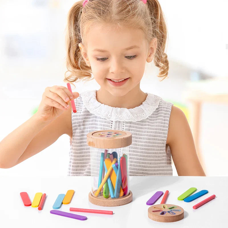 Woods™ - Educazione e creatività - Gioco di ordinamento dei colori