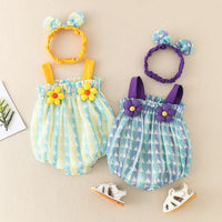Thumbnail for Mini Fashion™ - Abbigliamento estivo - Pagliaccetto per bambine