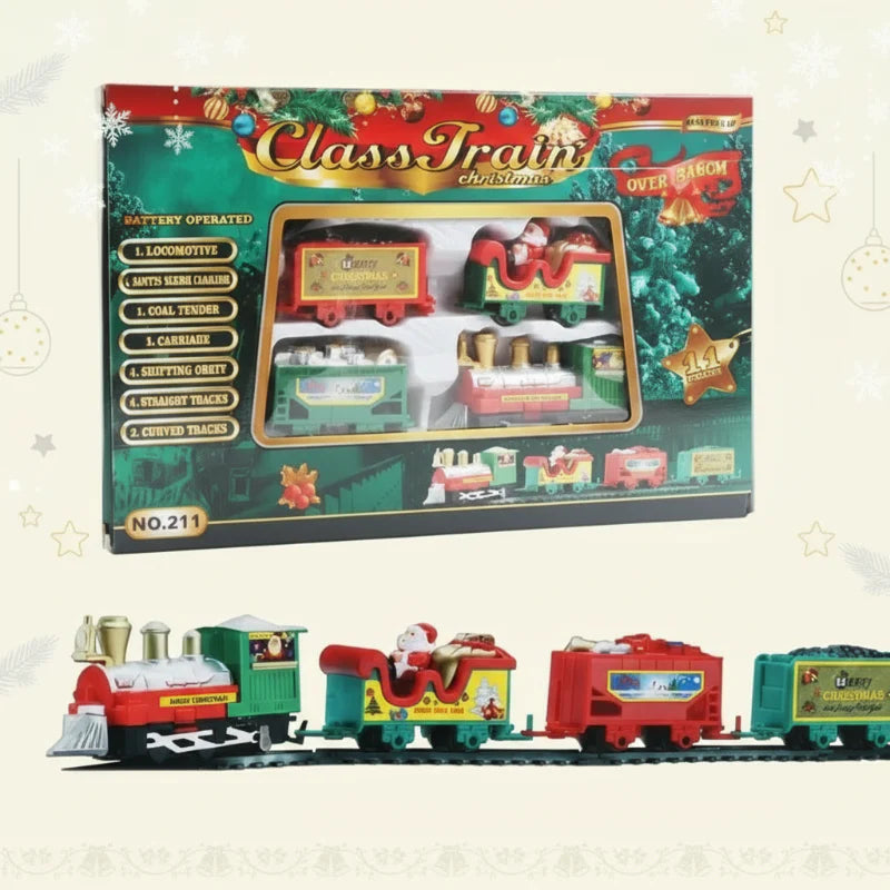 XmasTrain – Festoso e divertente – Set di trenini elettrici per Natale