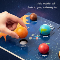 Thumbnail for Wooden Solar System – Istruttivo e stimolante – Set di gioco sui pianeti