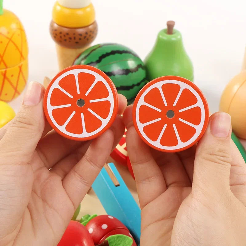 MiniChef – Divertente e creativo – Set da gioco magnetico in legno per la cucina