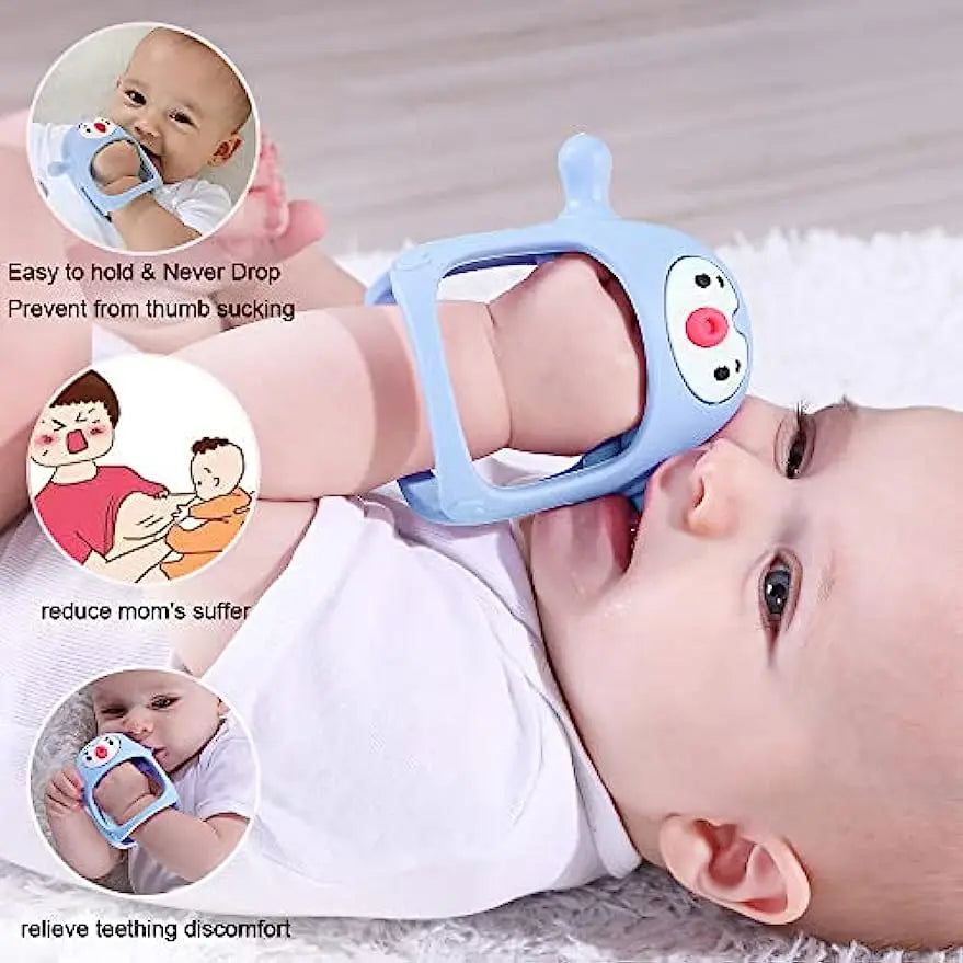 Penguin Teether™ - Lenitivo per le gengive - Anello di dentizione in silicone