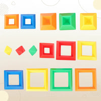 Thumbnail for Pyramid Stacking Blocks – Motricità e creatività – Set di blocchi da impilare