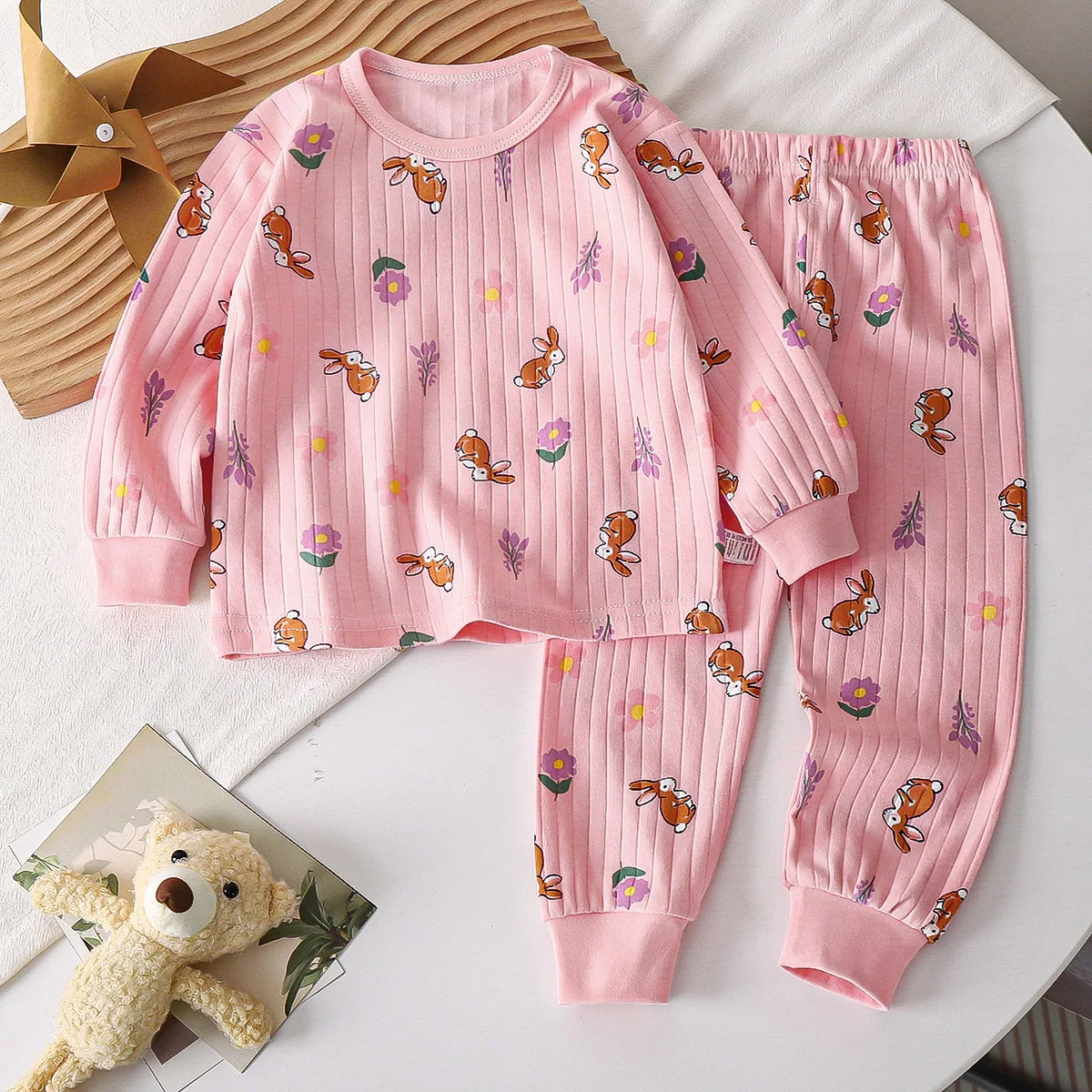 LittleDreamer – Morbido e caldo – Set di pigiamini in cotone per bambini