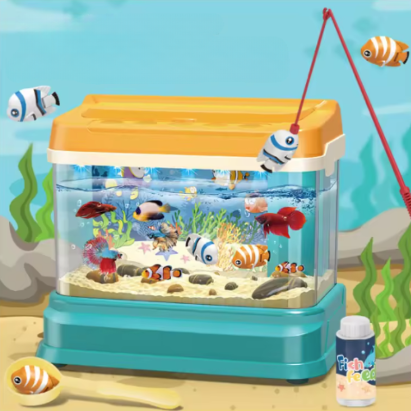 Aqua Friends – Imparare e giocare - Gioco della pesca nell'acquario