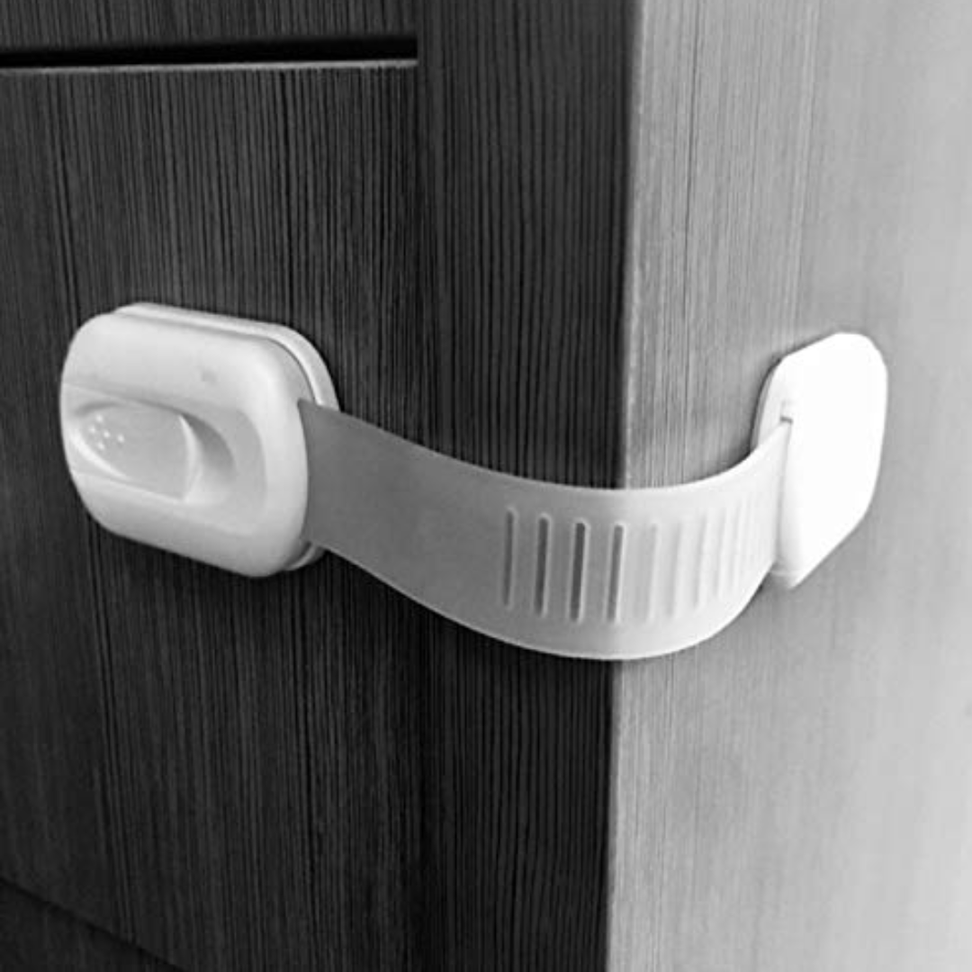 Milo & Moon – Sicurezza invisibile – Chiusure di sicurezza per armadi e cassetti a prova di bambino (8 pezzi)