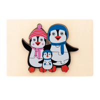 Thumbnail for Animal Puzzle™ – Scoprire e imparare – Puzzle di legno a cartoni animati