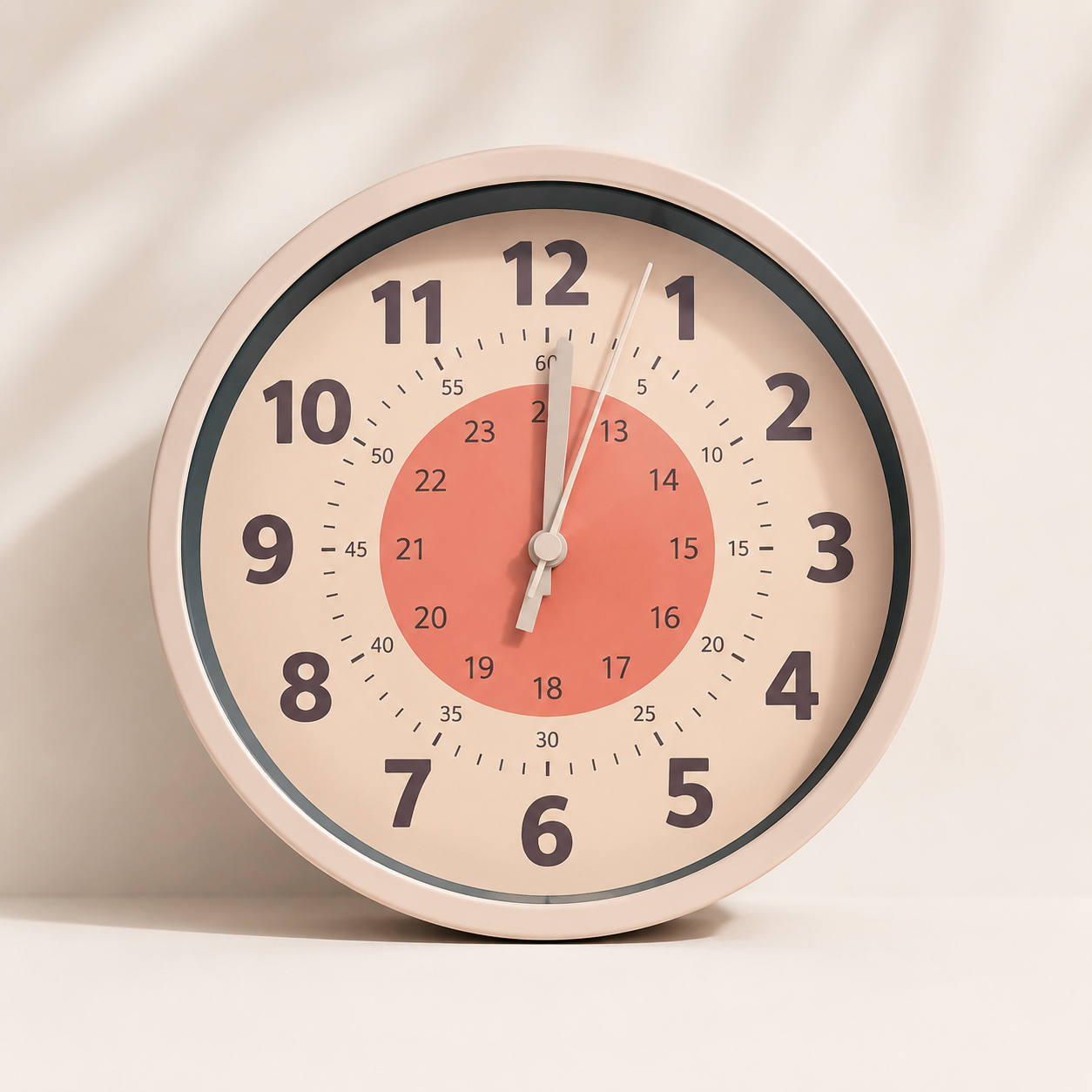 ChildrenTime – Indipendente e silenzioso - Orologio da parete educativo per bambini
