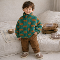 Thumbnail for Mini Fashion™  – Extra morbido e caldo – Gilet in pile con orsi