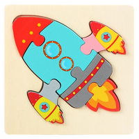 Thumbnail for 3D Wooden Puzzle™ - Avventura con forme e colori - Puzzle in legno