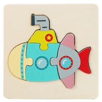Thumbnail for 3D Wooden Puzzle™ - Avventura con forme e colori - Puzzle in legno
