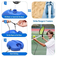 Thumbnail for SoloServe – Indipendente e divertente - Sistema di allenamento per il tennis all'aperto
