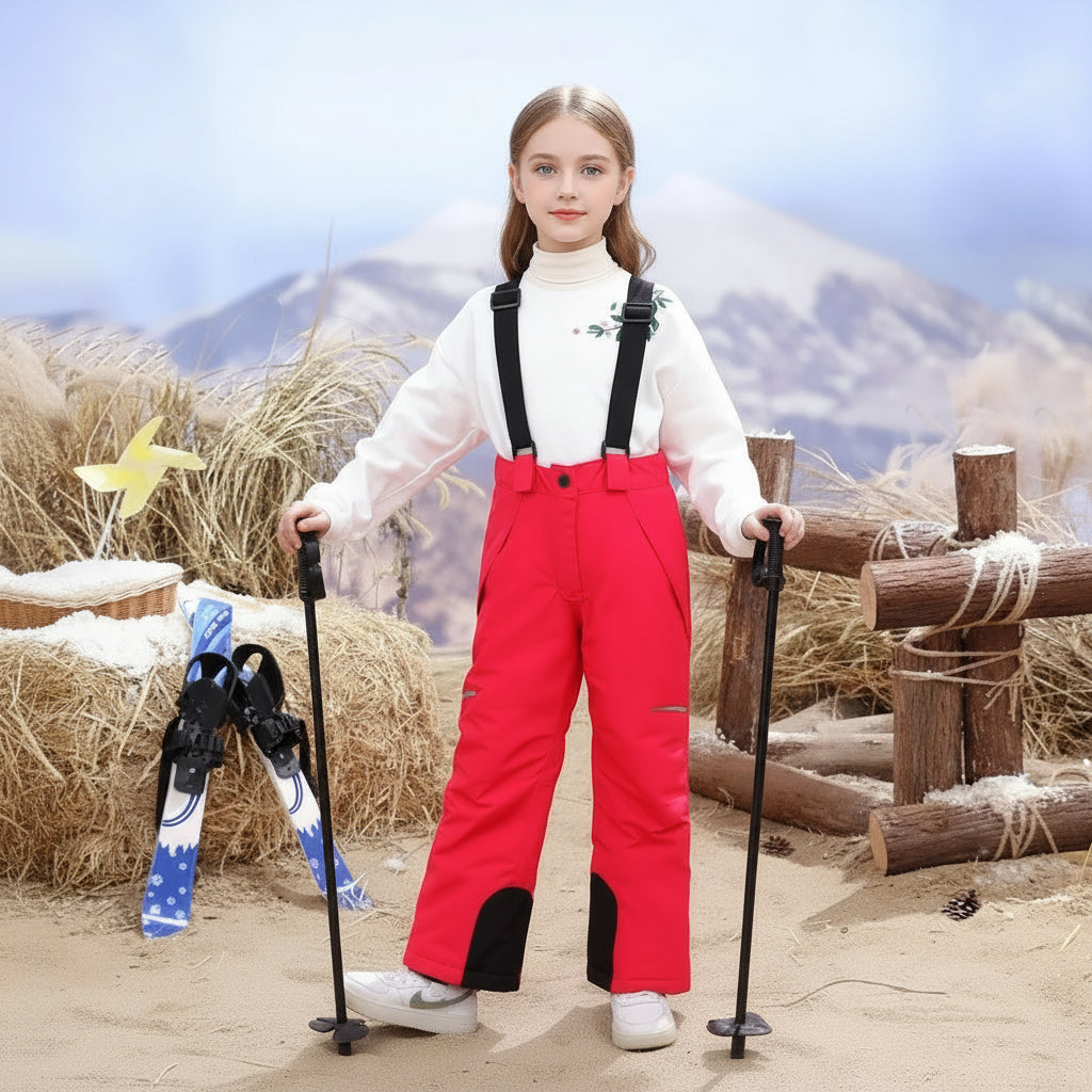 MountainFit – Flessibili e caldi – Pantaloni da sci per bambini