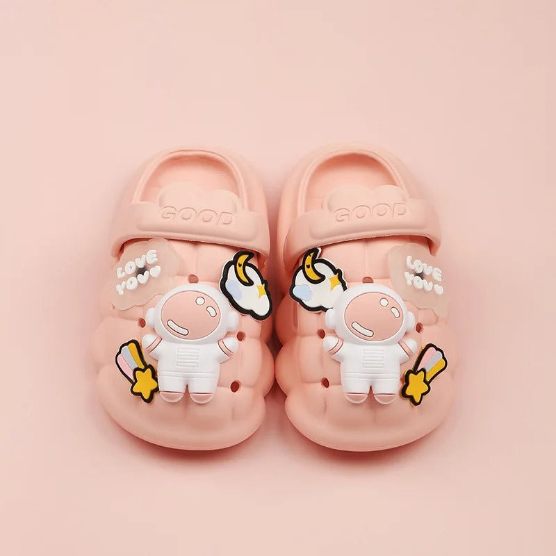 Mini Fashion™ - Divertente design astronauta - Ciabatte per bambini