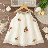 Thumbnail for MiniFlora – Leggero e grazioso – Abito ricamato per bambine