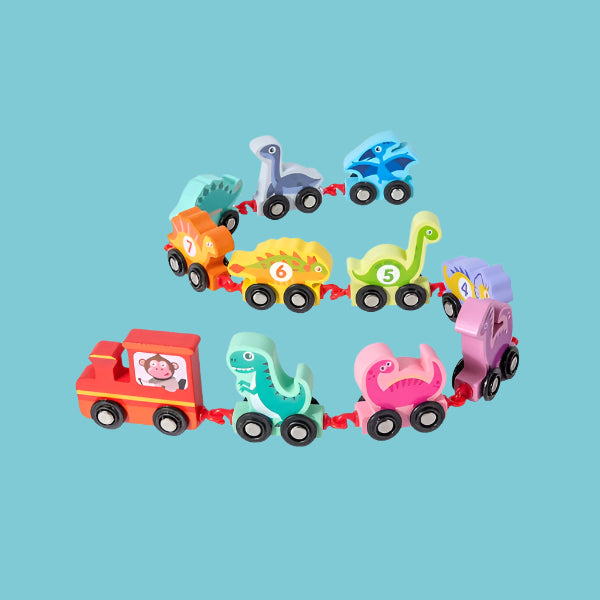 Tiny Express™ – Colorare e modellare - Trenino di legno