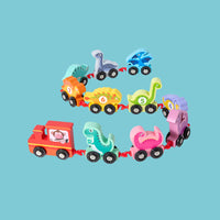 Thumbnail for Tiny Express™ – Colorare e modellare - Trenino di legno